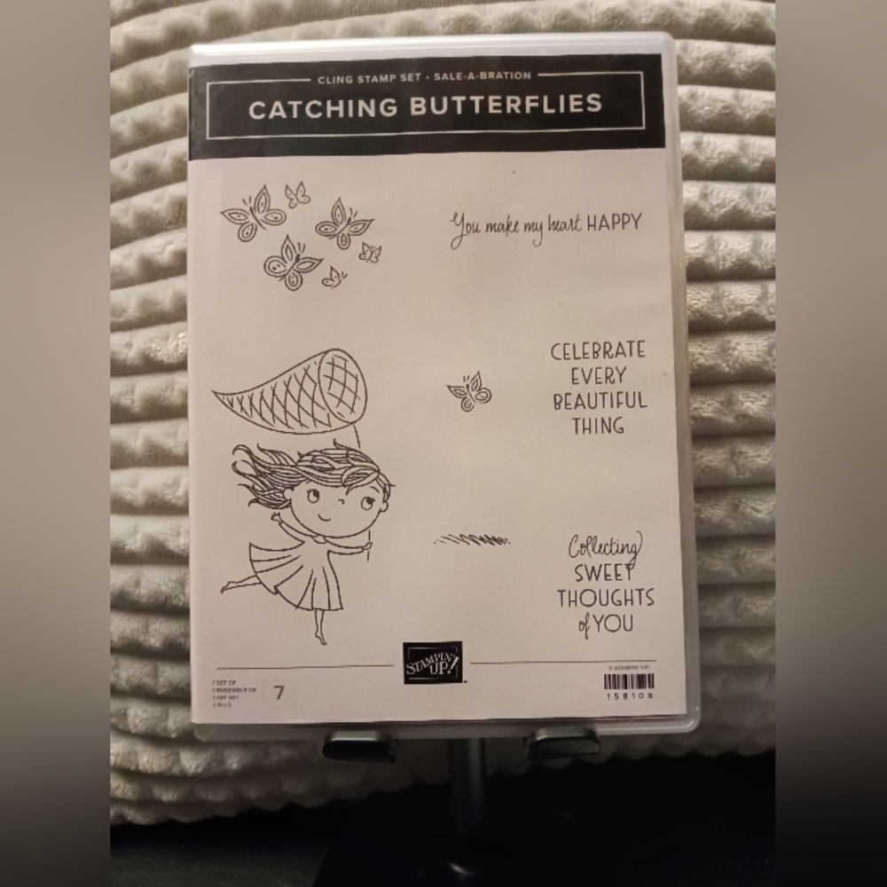Stampin' Up! Whimsical Butterfly and Girl Stamp Set